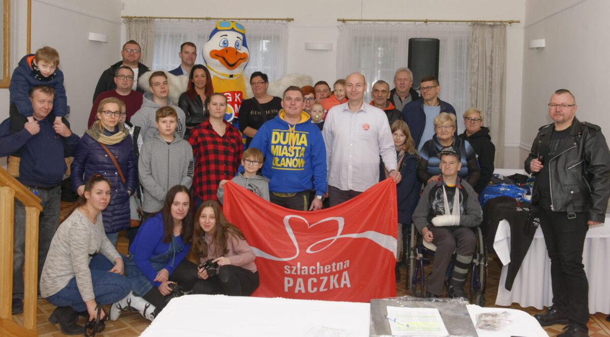 GRUDZIĄDZCY KIBICE DLA SZLACHETNEJ PACZKI