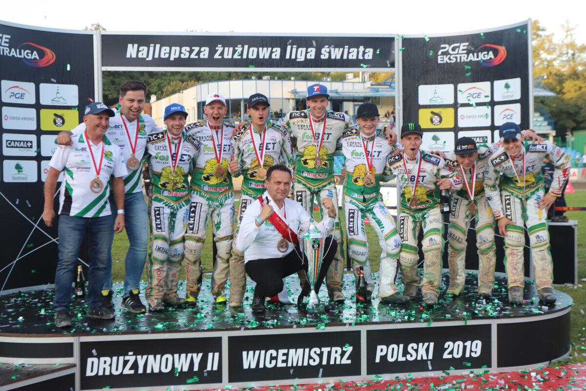 Brązowy medal PGE Ekstraligi dla forBET Włókniarza Częstochowa!