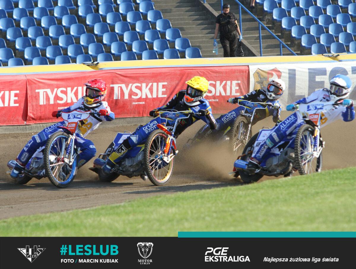PGE Ekstraliga: FOGO Unia Leszno – Motor Lublin 53:37 (27.06.2020) – zdjęcia