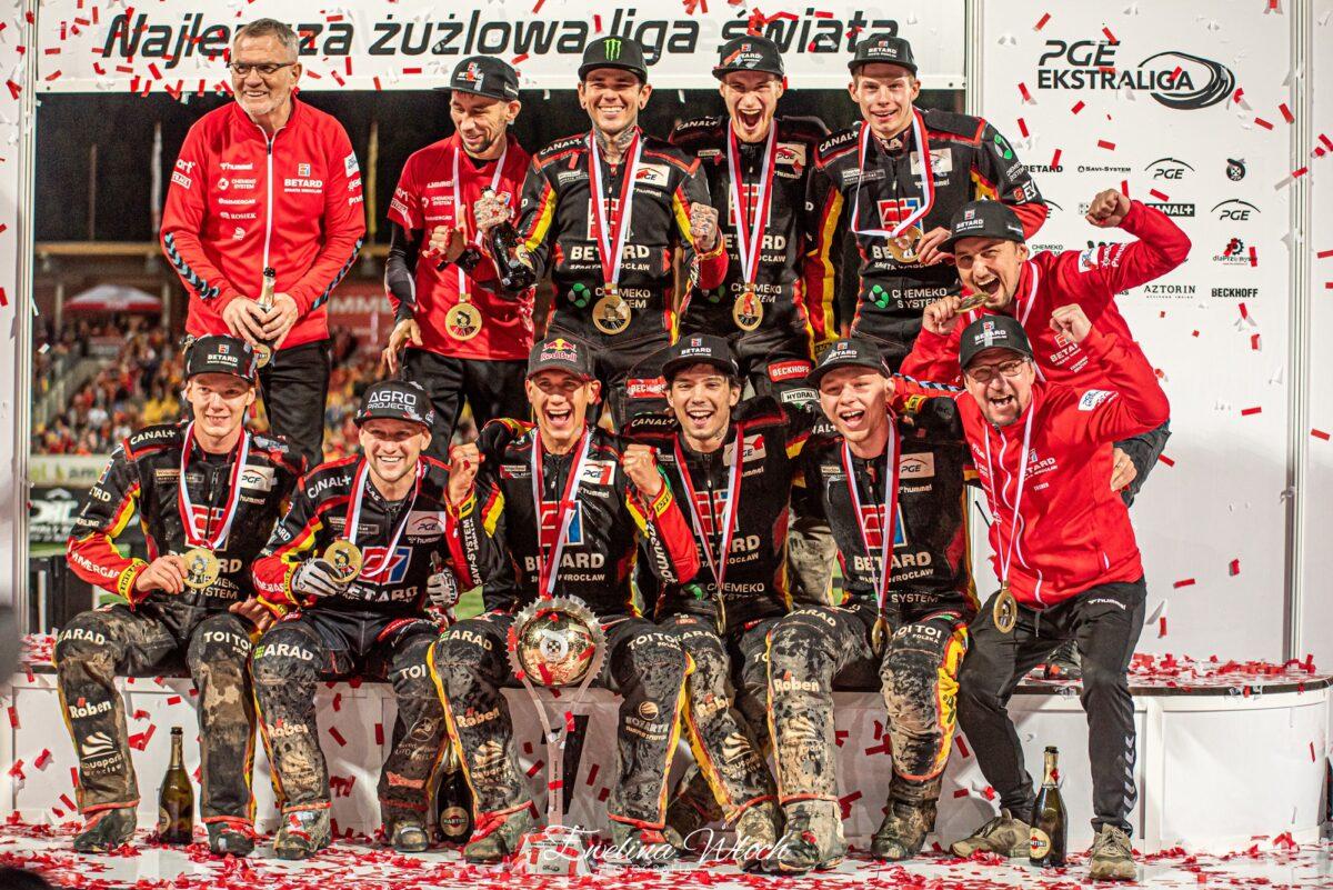 PGE Ekstraliga 2022: mistrzowski skład, czyli prezentacja BETARD SPARTY Wrocław