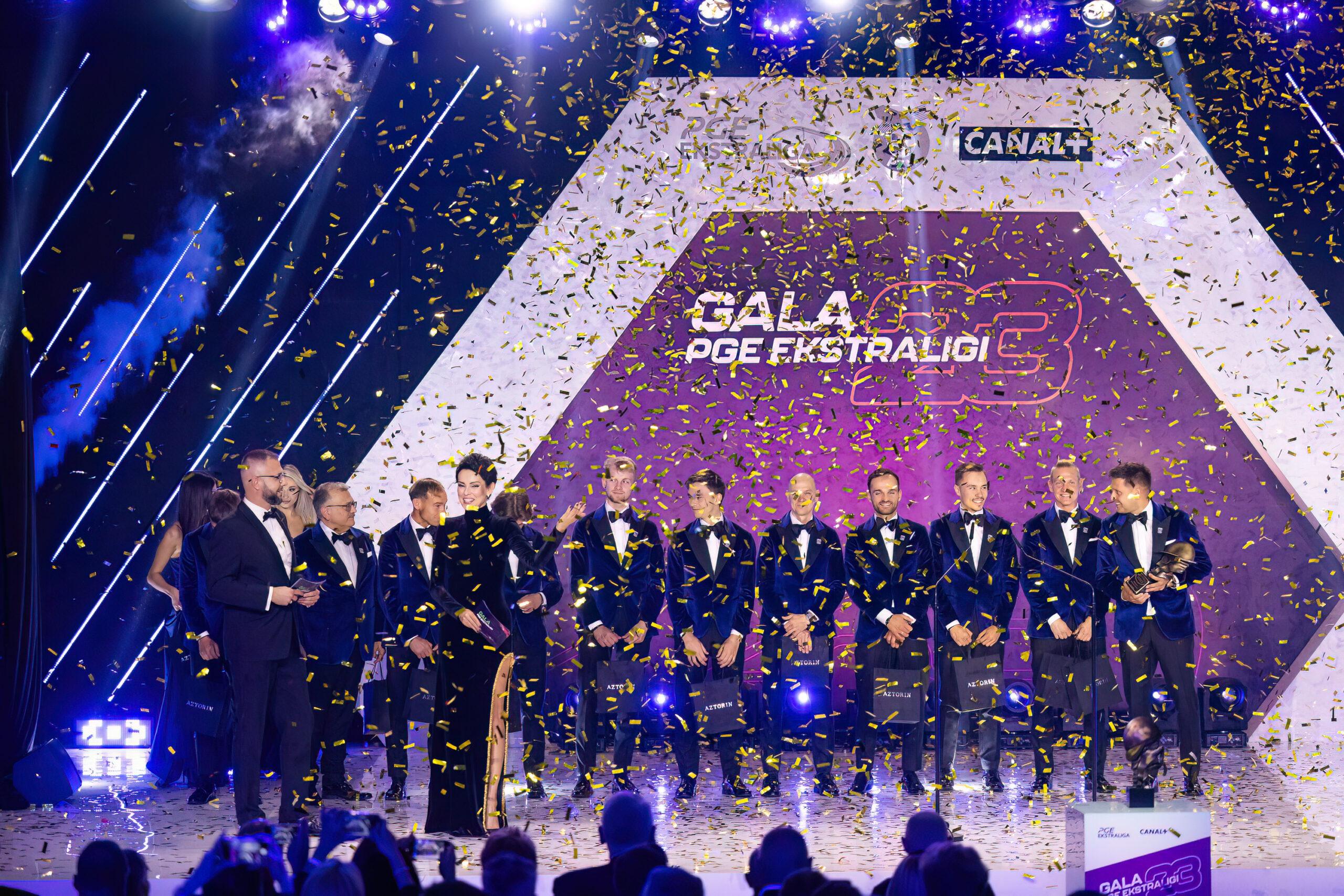 Gala PGE Ekstraligi: sezon podsumowany. Znani laureaci “Szczakieli” 2023!