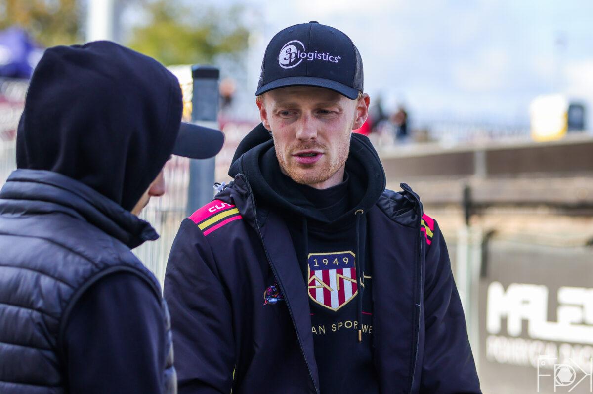 Patrick Hansen wrócił na ostrowski tor pierwszy raz po wypadku