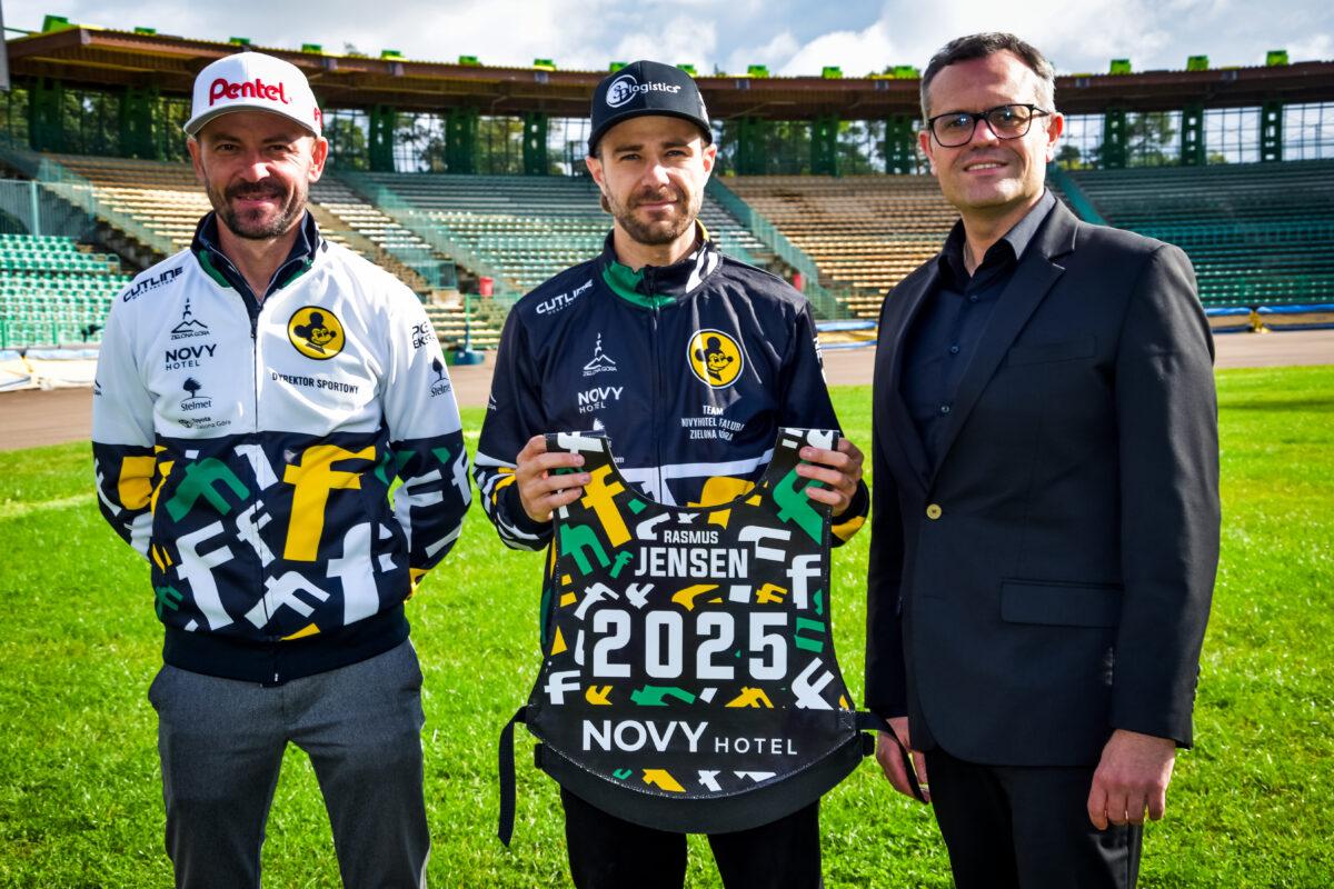 Rasmus Jensen zostaje w NOVYHOTEL FALUBAZIE Zielona Góra