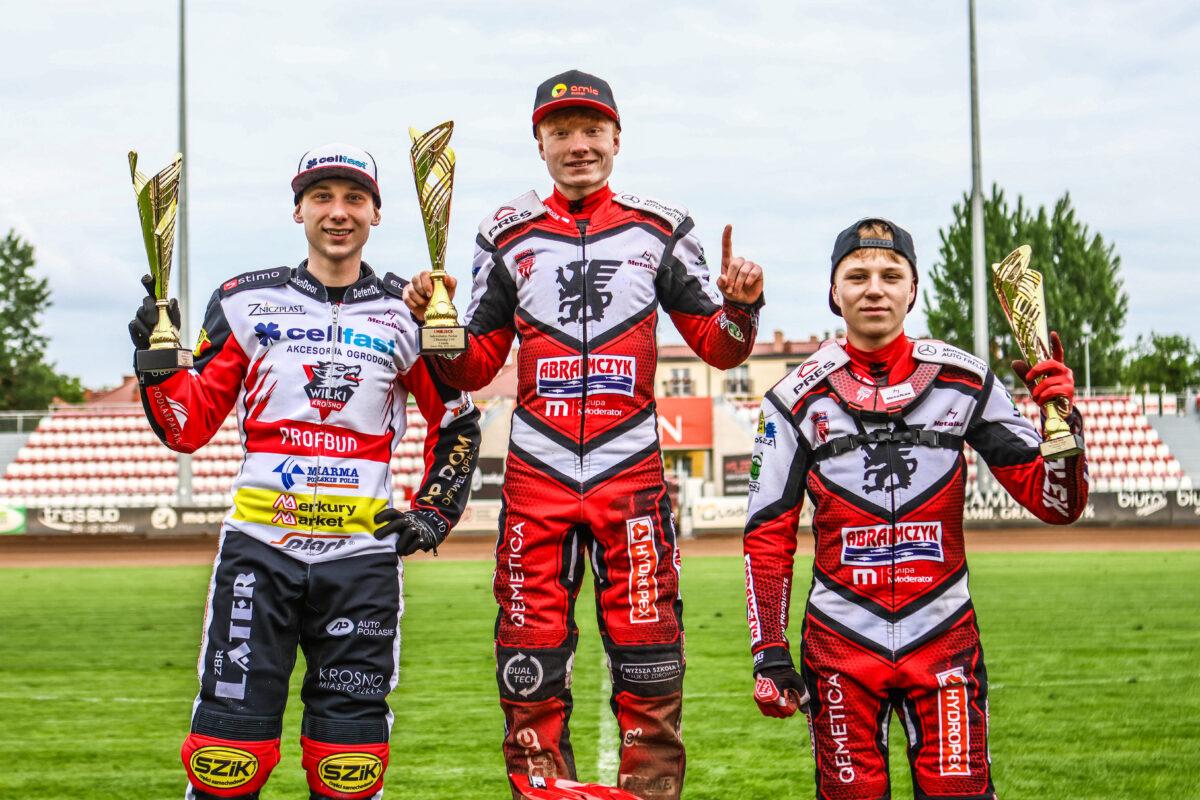 Maksymilian Pawełczak wygrywa 1. rundę Indywidualnego Pucharu 2. Ekstraligi U19 w Ostrowie Wielkopolskim