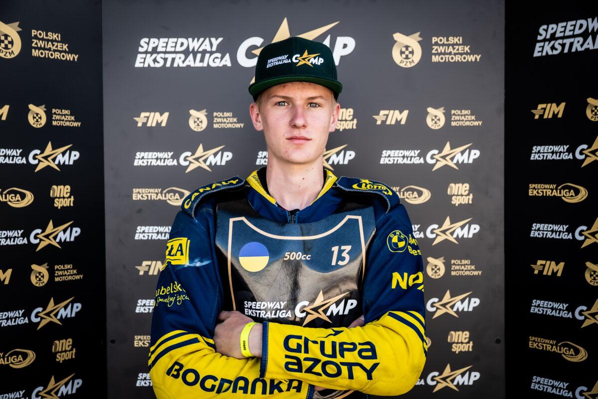 Speedway Ekstraliga Camp 2025 (kat. 500CC): Roman Kapustin najlepszy