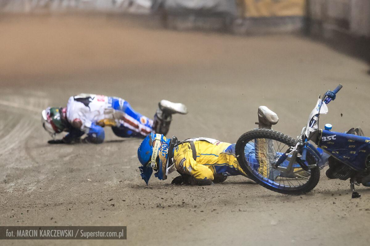 Upadek Huberta Czerniawskiego i Janusza Kołodzieja (wideo)